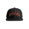 Flame Logo Snapback Cap